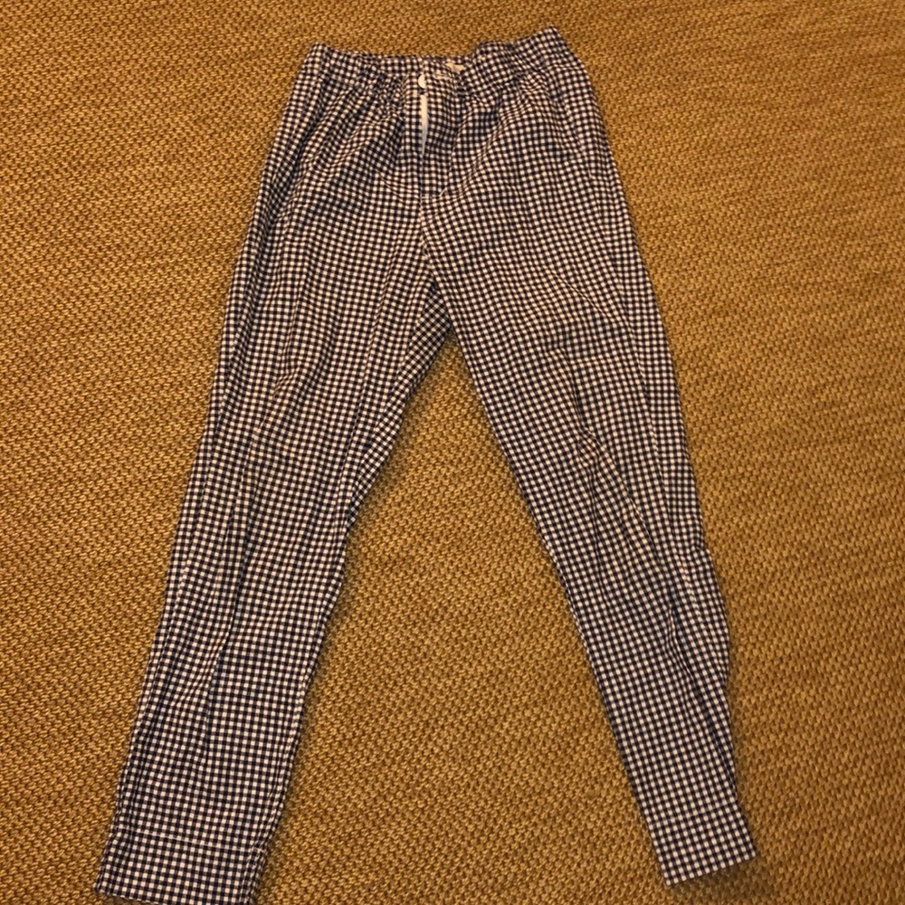 Brandy checkered pants